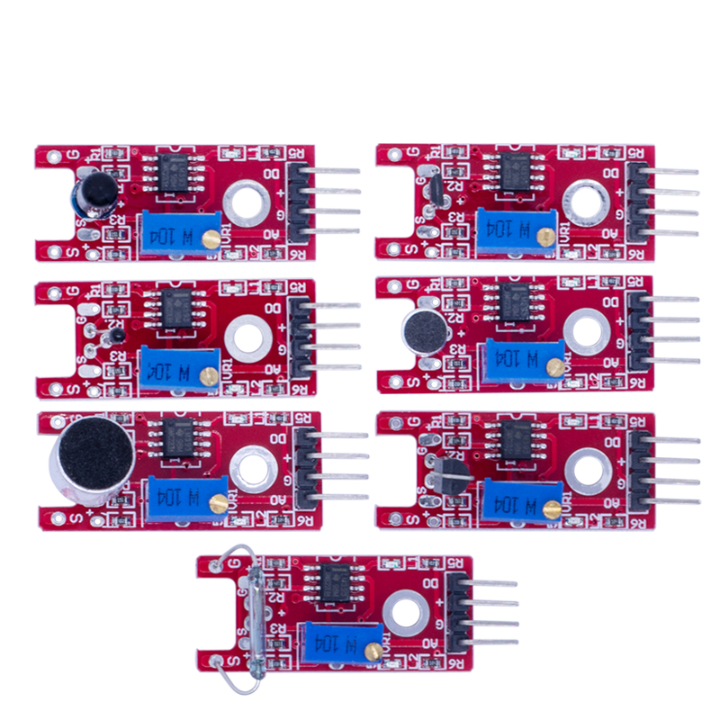 Стартовый комплект модулей дат – обзор и цена Arduino Sensor Kit 37 Modules Starter