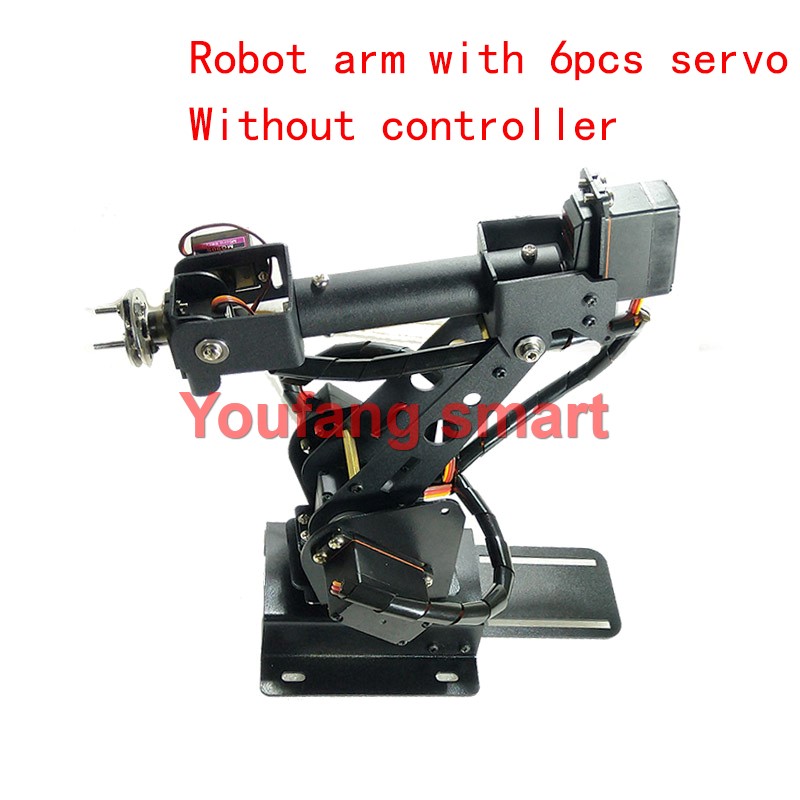 6-дюймовая промышленная роботи – обзор и цена Programmable Robotic Arm Kit Arduino