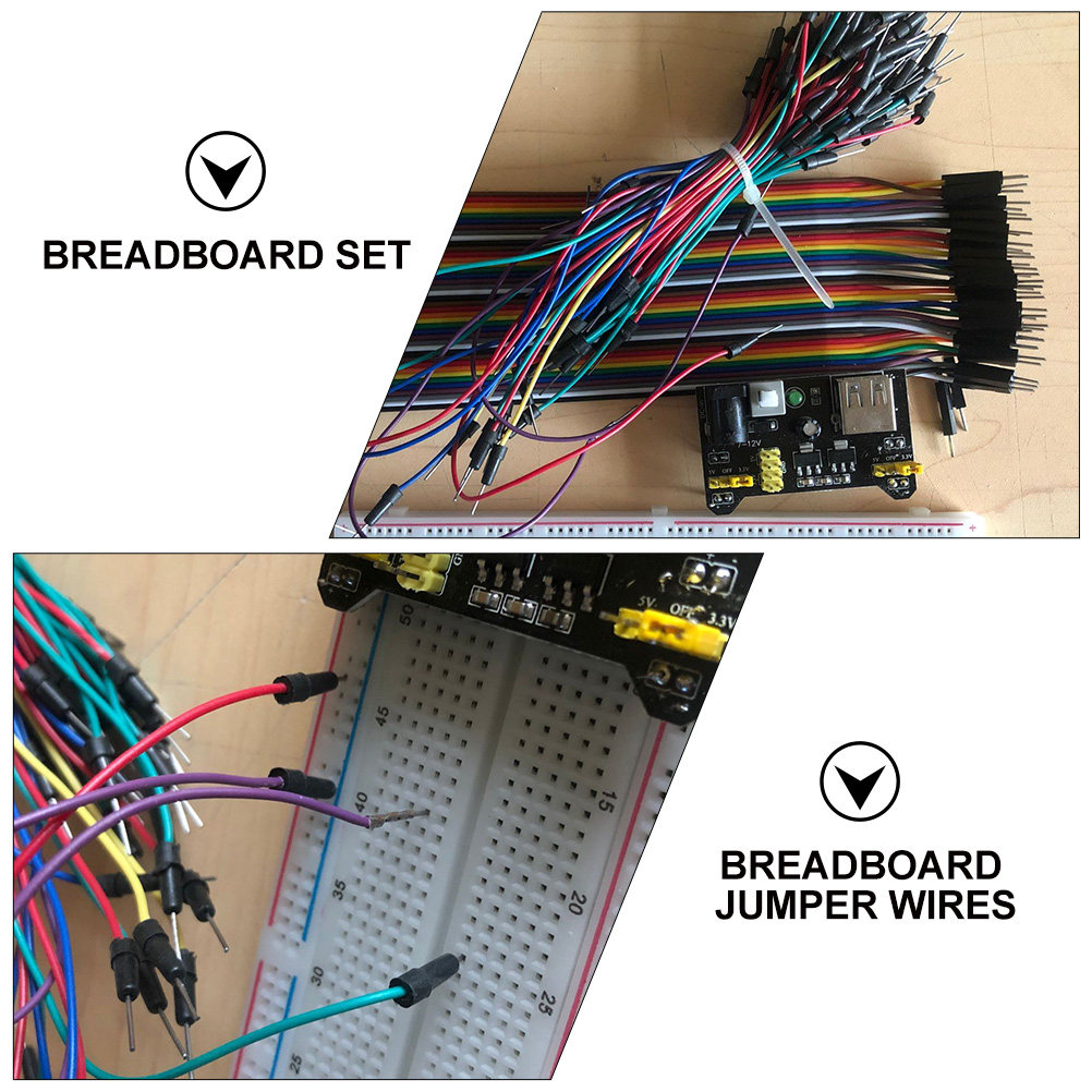 Набор проводов для макетной пл – обзор и цена Breadboard Jumper Wires Power Supply Kit